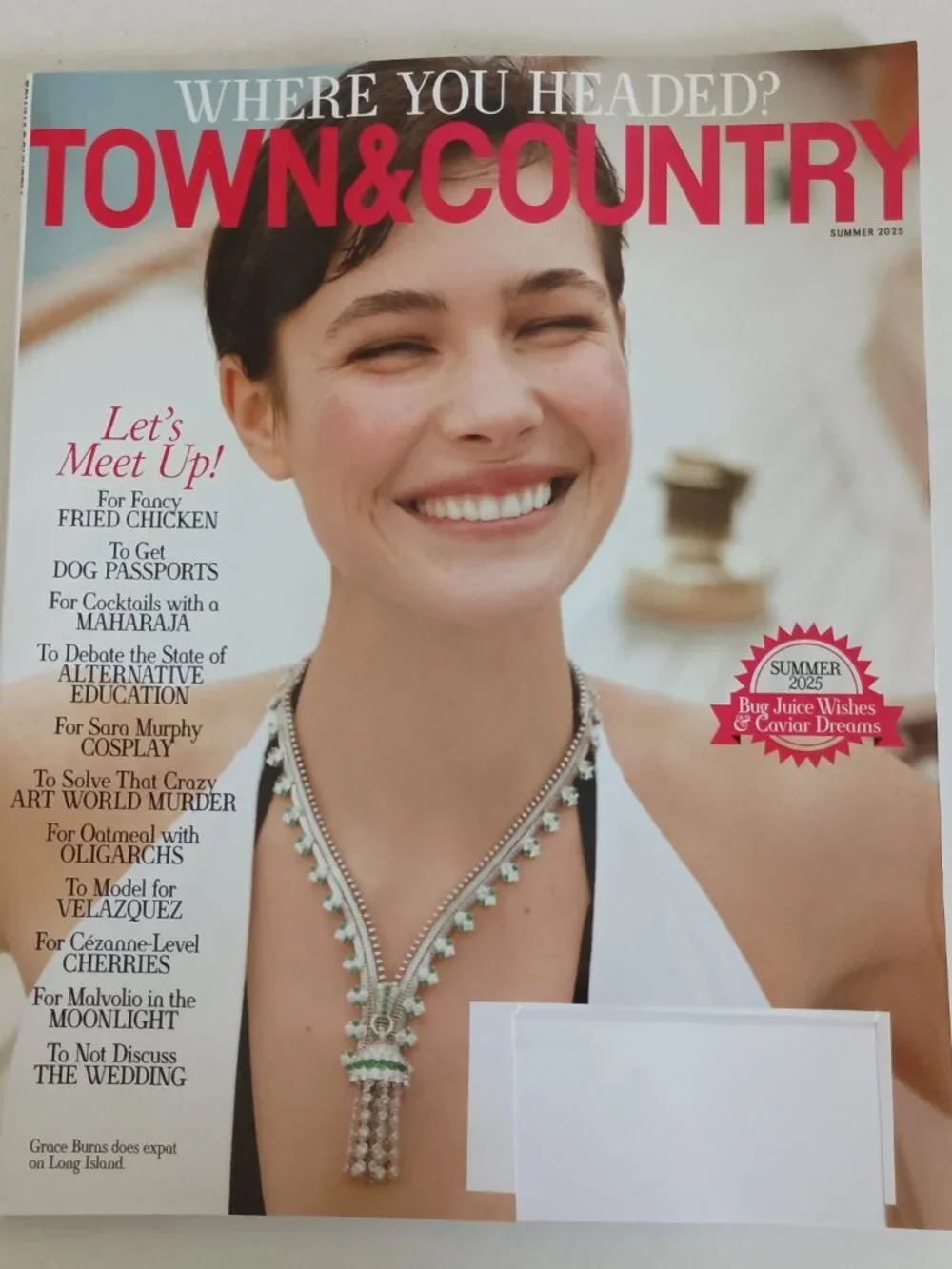 Town and Country magazine 6 pack March to October 2025